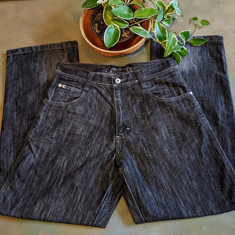 Southpole Jeans Black 30 x 29